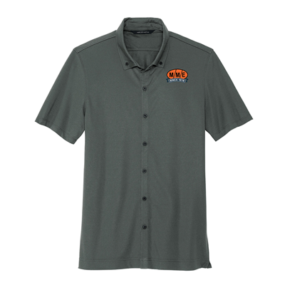 MERCER+METTLE™ Stretch Pique Full-Button Polo