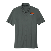 MERCER+METTLE™ Stretch Pique Full-Button Polo