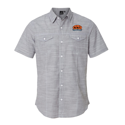 Burnside Textured Solid Short Sleeve Shirt