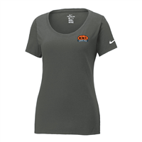 Nike Ladies Dri-FIT Cotton/Poly Scoop Neck Tee